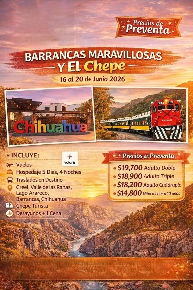 CHEPE Y BARRANCAS DE COBRE
