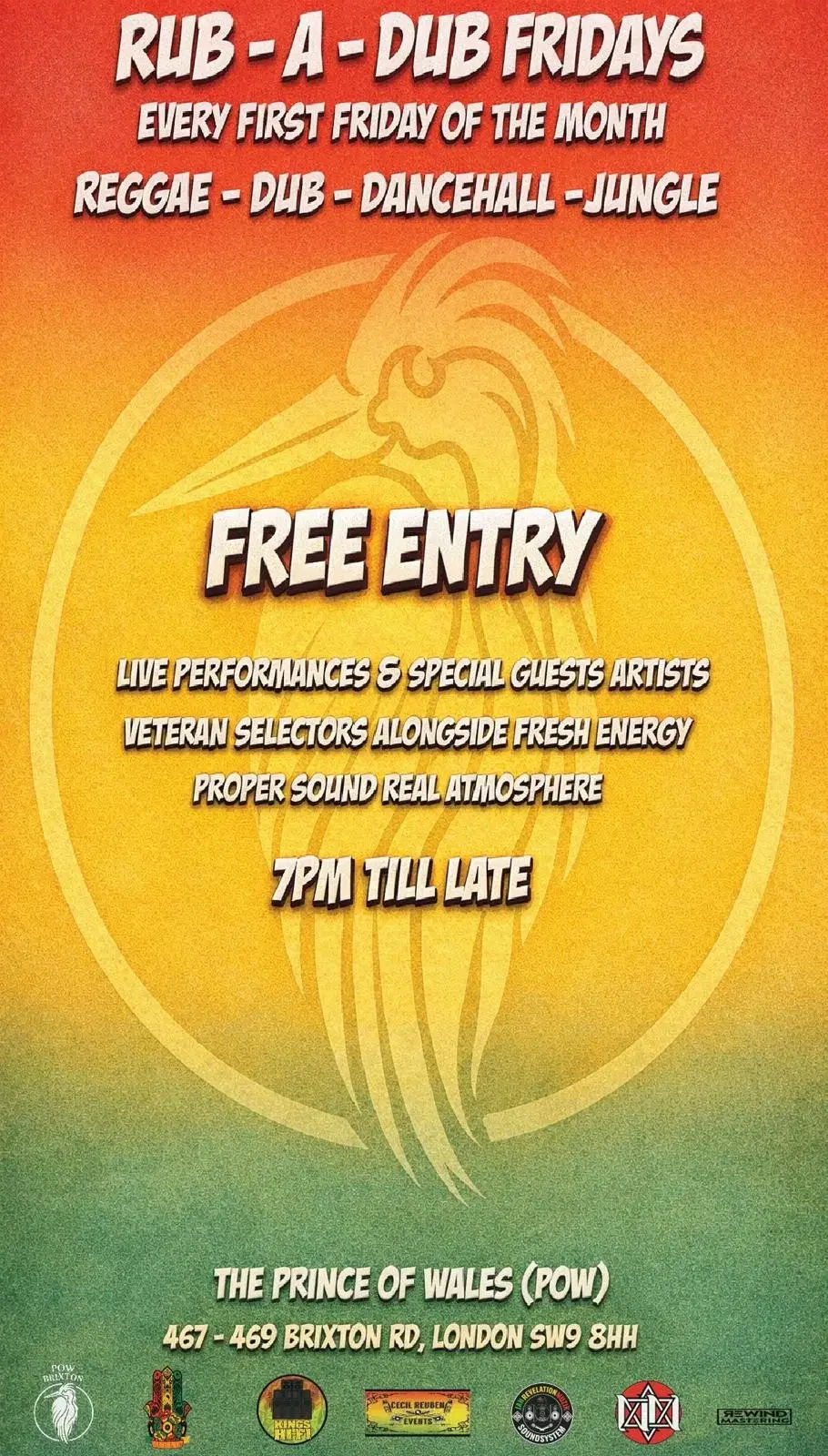 Rub - A - Dub Fridays at Prince of Wales