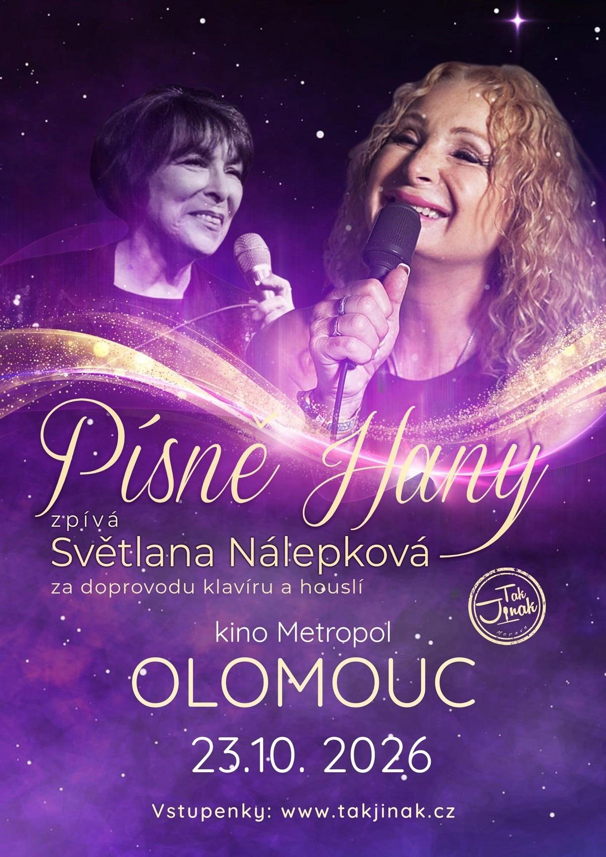 Písně Hany / zpívá Světlana Nálepková