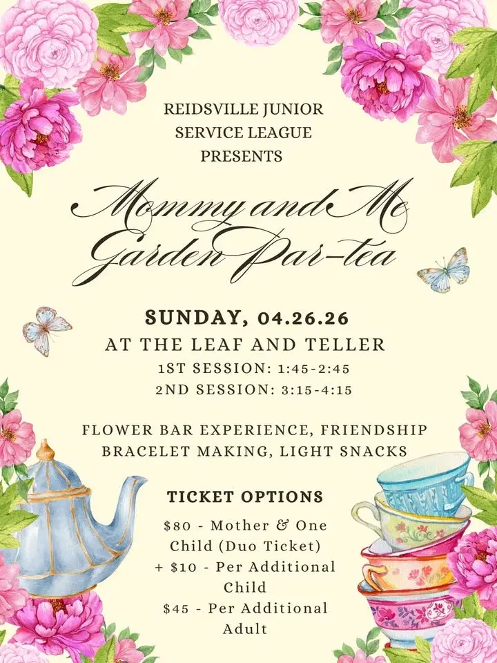 Mommy and Me - Garden Par-Tea!