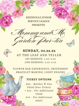 Mommy and Me - Garden Par-Tea!