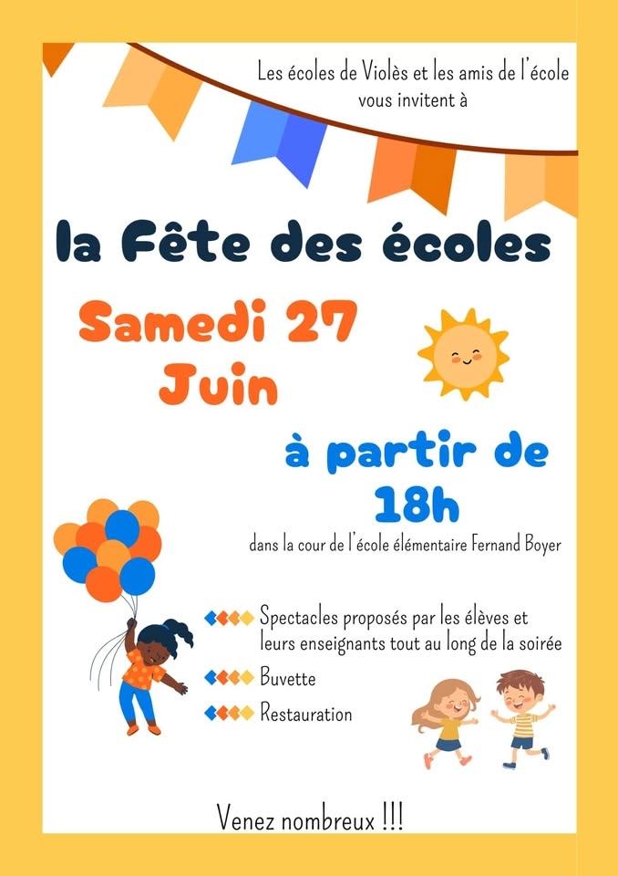 FÊTE DES ÉCOLES DE VIOLÈS