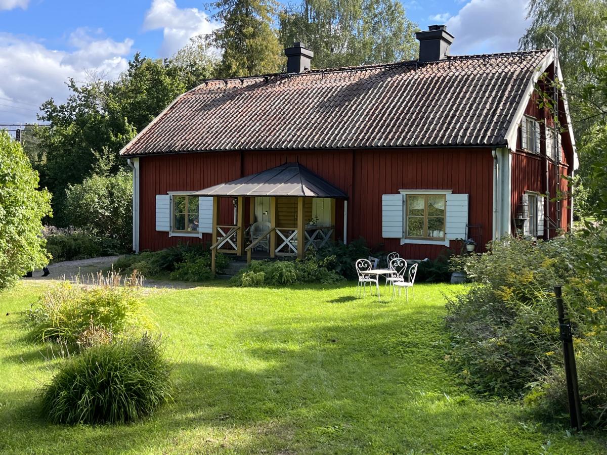 Visning på Klasro skolmuseum