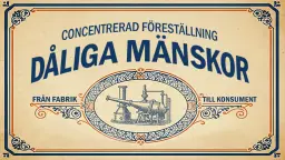 Dåliga Mänskor, Kulturskolans fördjupningslinje