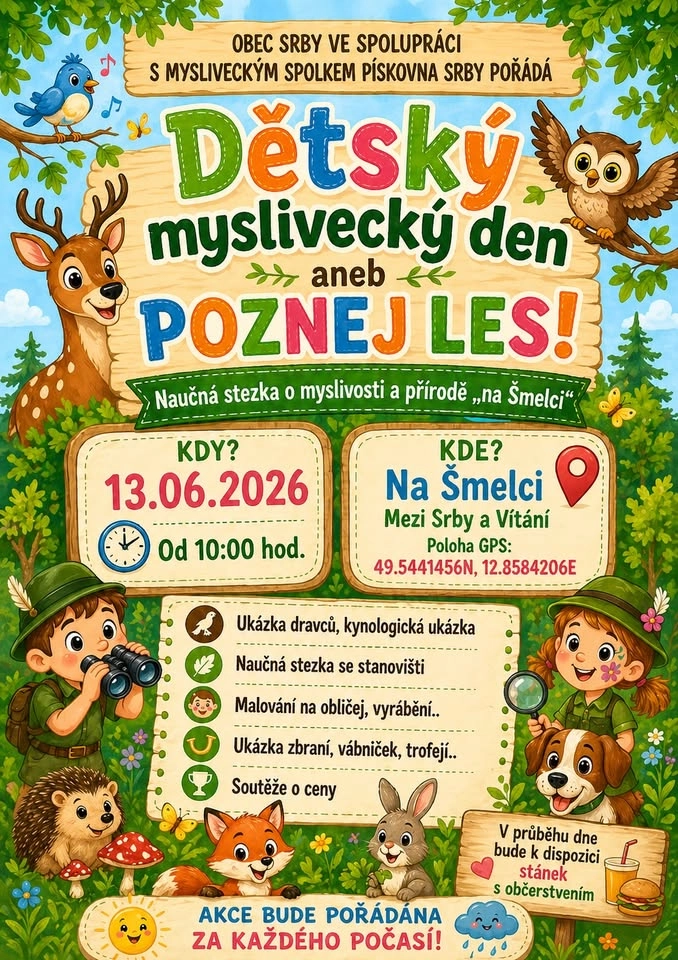 Dětský myslivecký den aneb POZNEJ LES!