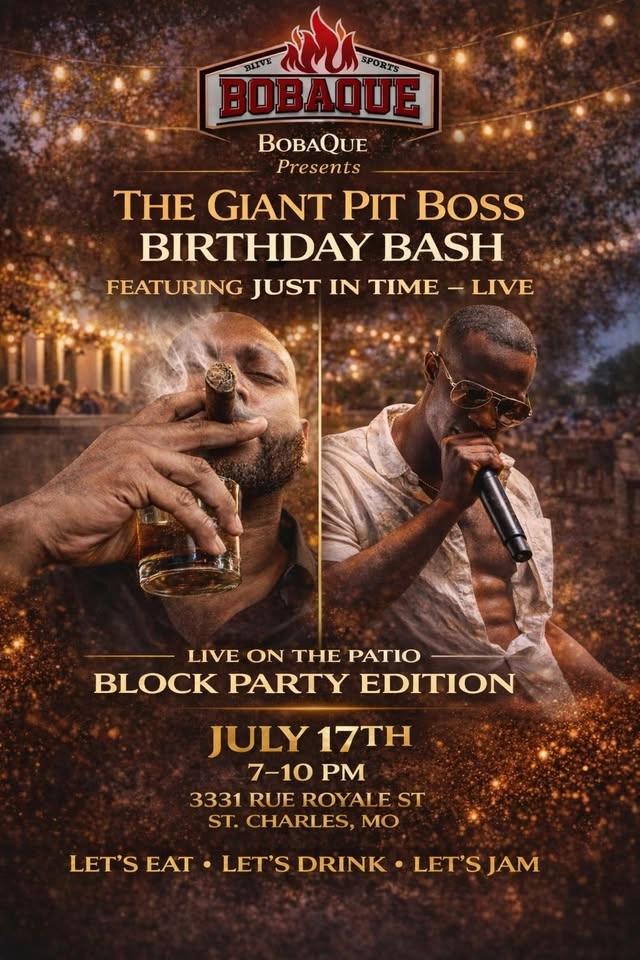 The Giant Pit Boss Birthday Bash featuring Just In Time (Live)
