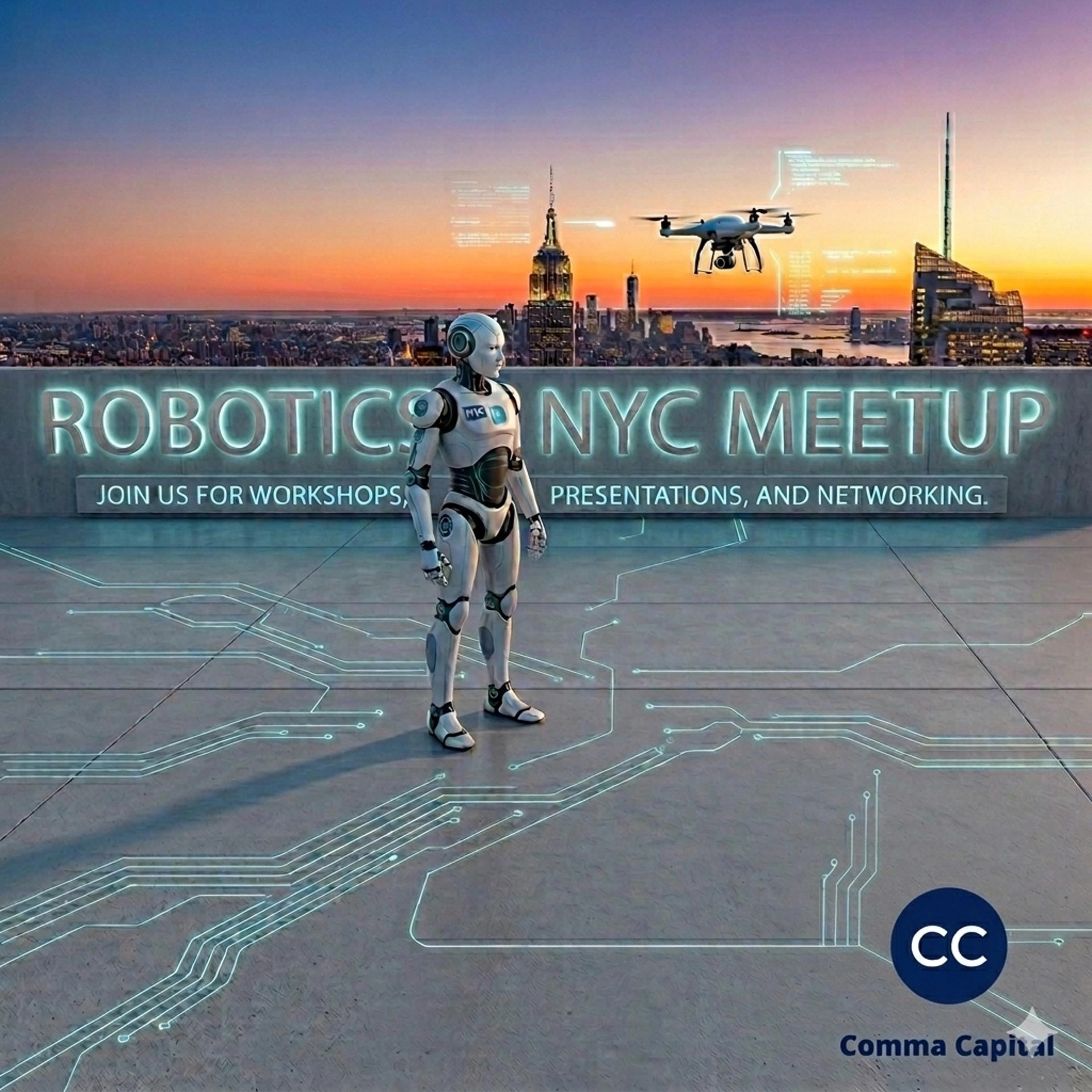 Comma Deeptech Meetup #2: Robotics & Physical AI NYC