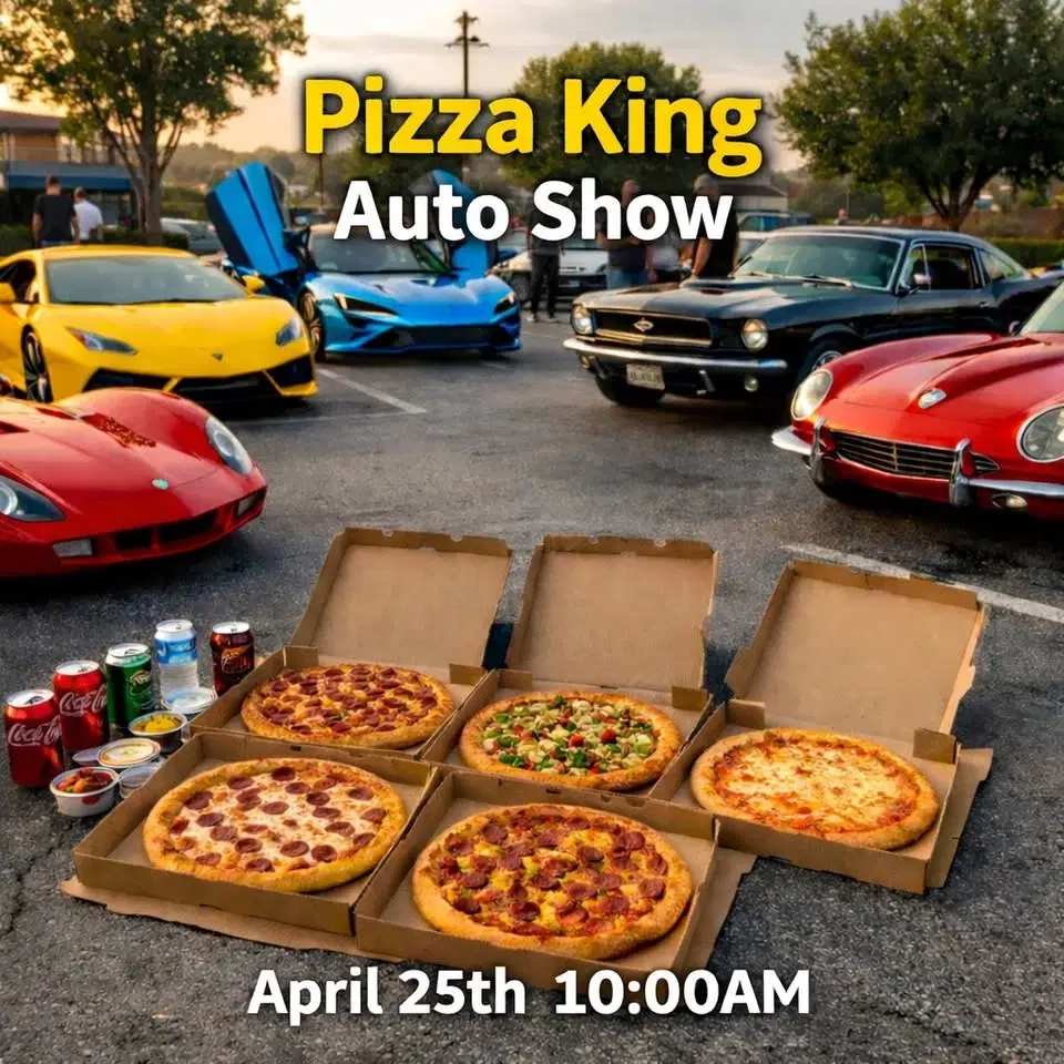 Pizza King Auto Show