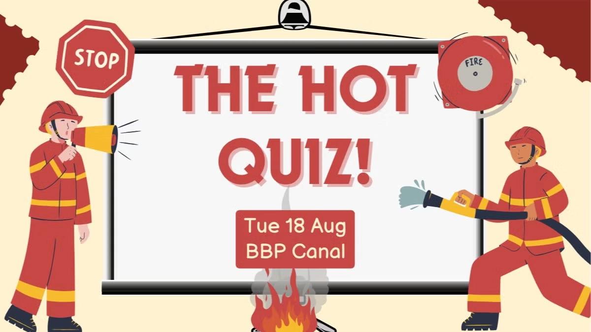 🥵 The HOT Quiz @ BBP Canal 🇧🇪 with PQM