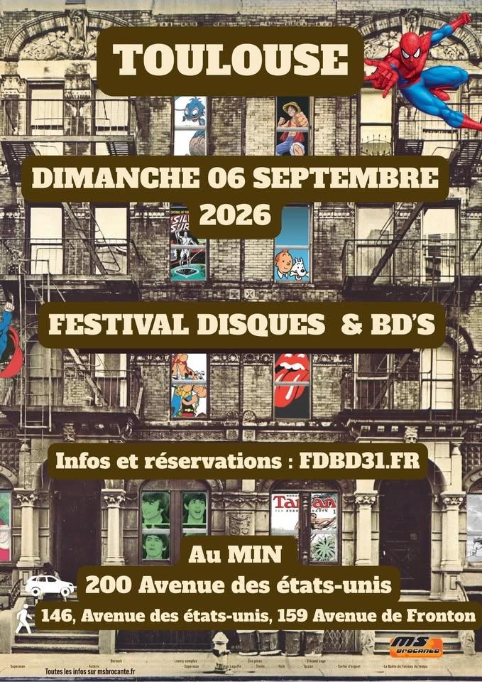 Festival Disques & BD'S Toulouse