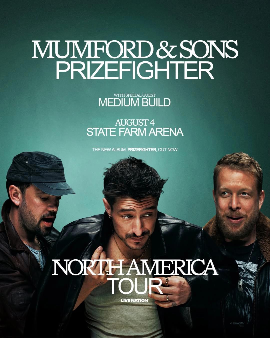 Mumford & Sons: Prizefighter North America Tour