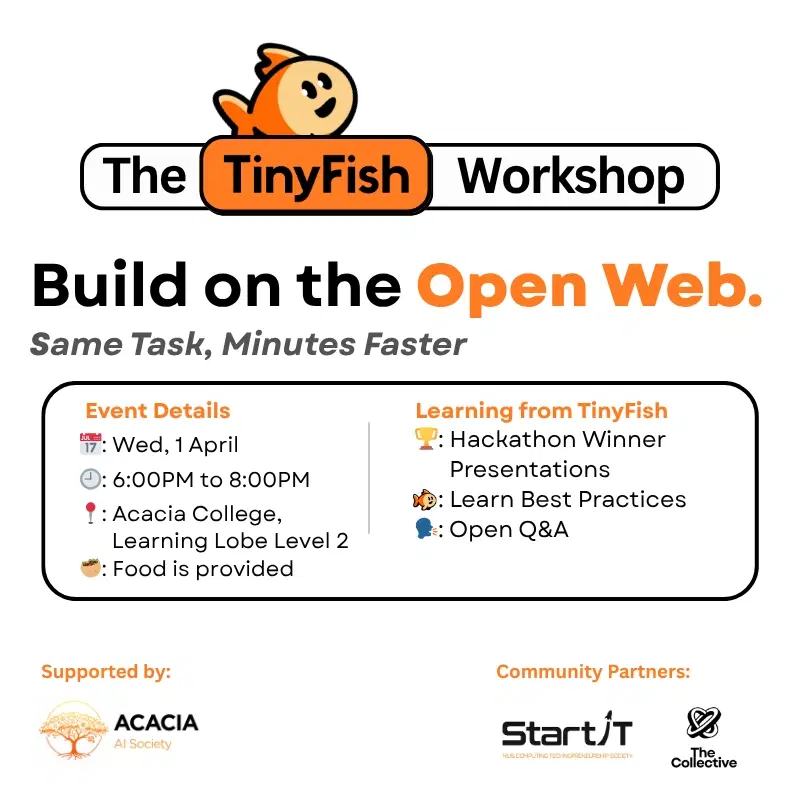 The TinyFish Workshop