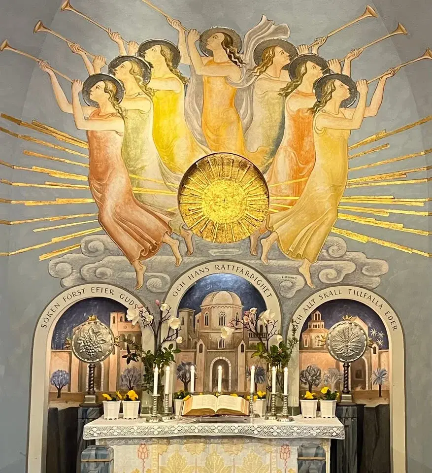 Palmsöndagsgudstjänst med pastor Göran Appelgren