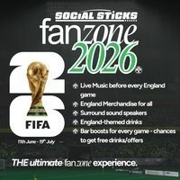 World Cup Fan Zone: Round of 32 England Vs DR Congo