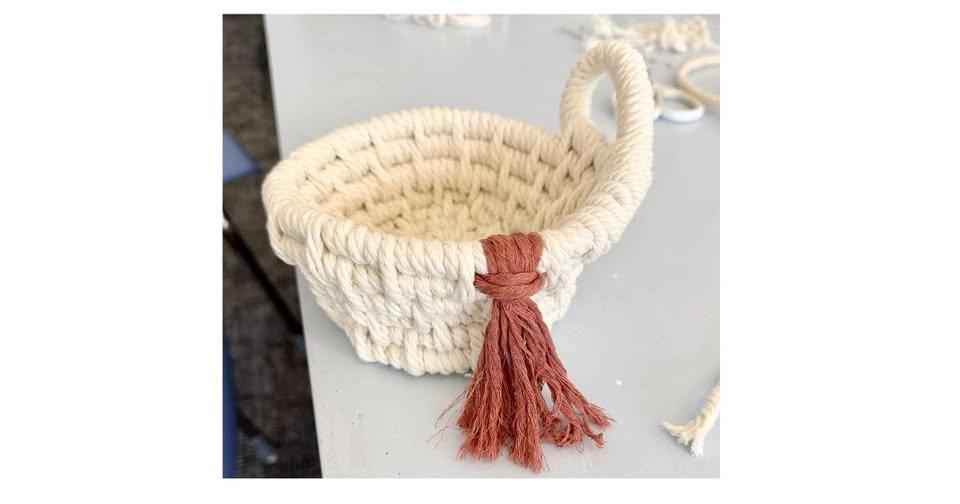 Basket Weaving Class @ Three Blue Brushes Studio