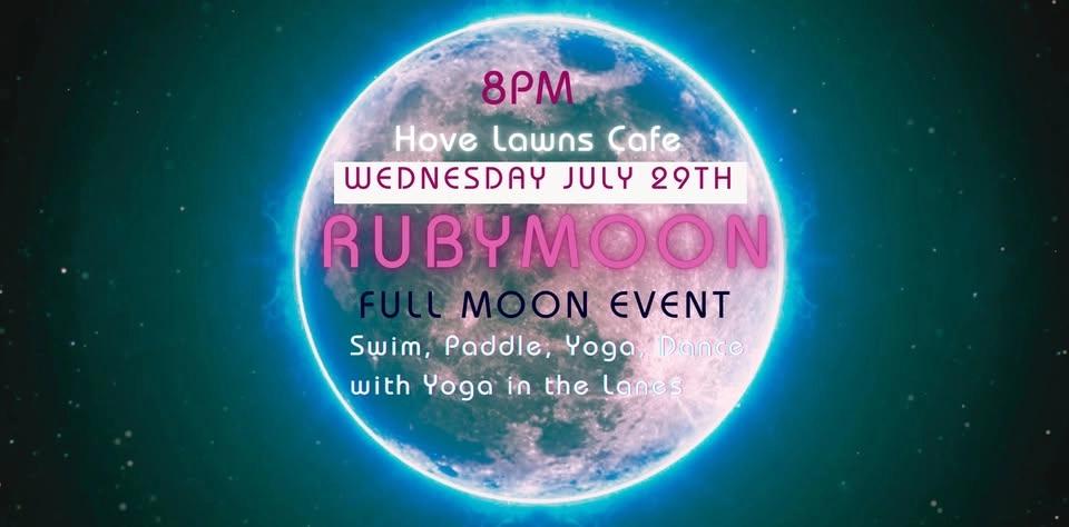 July Full Moon Swim, Paddle, Dance and Yoga