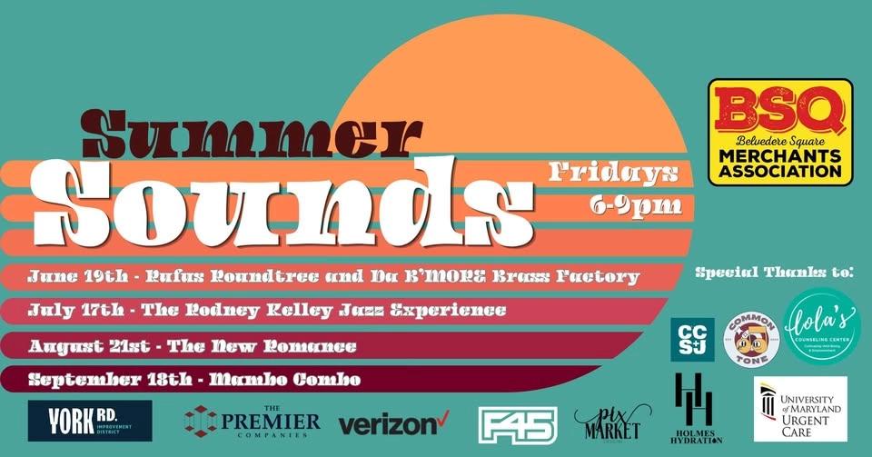 Summer Sounds with Rufus Roundtree and Da B'MORE Brass Factory