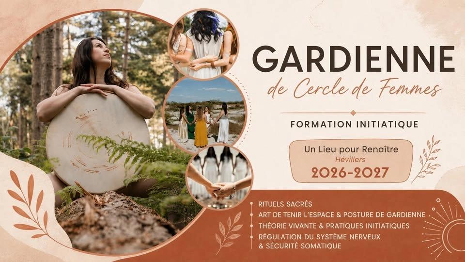🜃 🜁 🜄 🜂 Formation: Gardienne de Cercles de Femmes 🜃 🜁 🜄 🜂