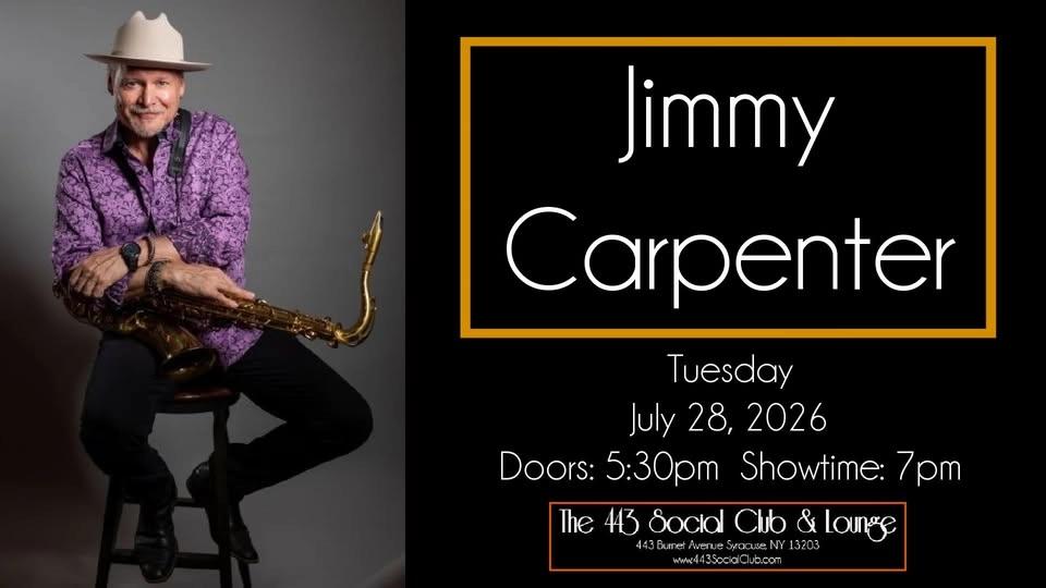 Jimmy Carpenter at the 443 Social Club