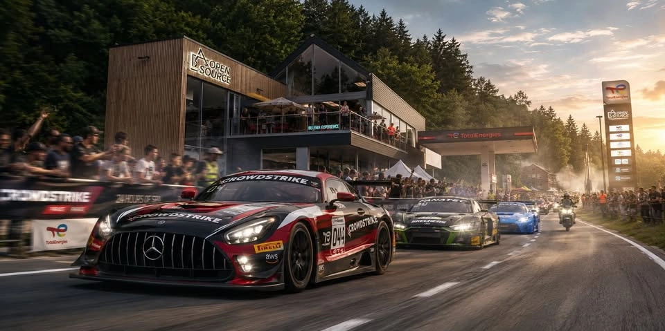🏎️🔥Parade CrowdStrike 24 Hours of Spa-Francorchamps🔥🏎️