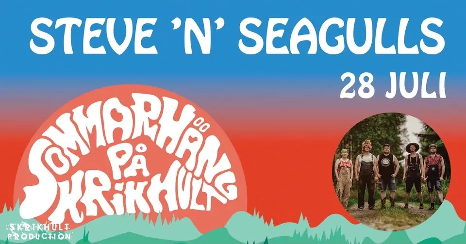 Steven Seagulls till Sommarhyäng på Skrikhult