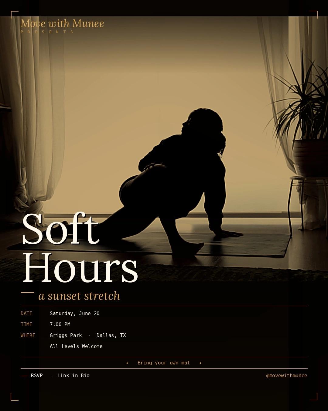 Soft Hours β A Sunset Stretch