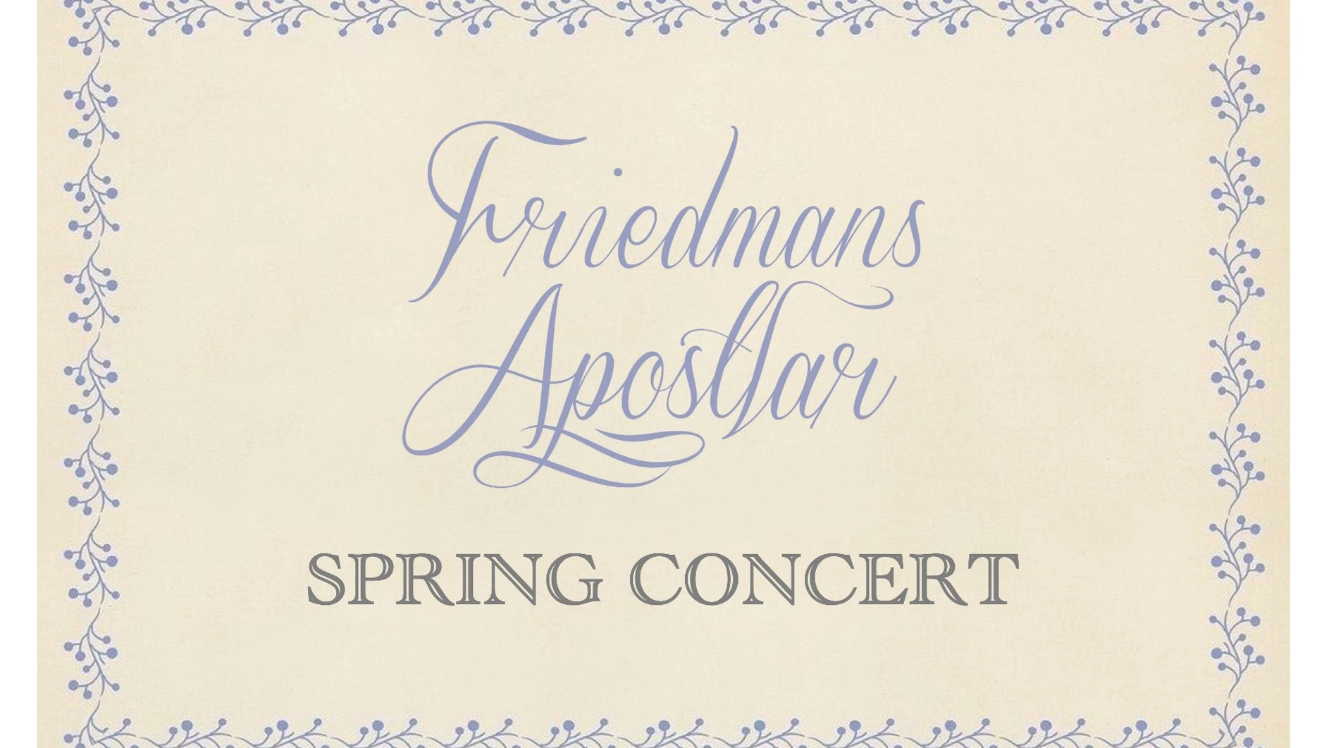 Spring Concert