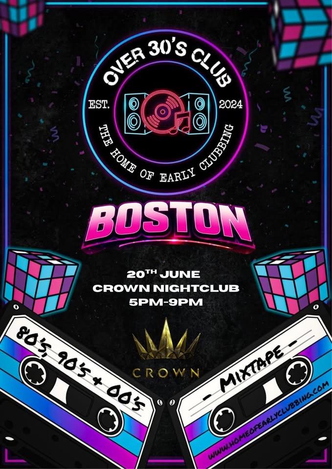Over 30s Club Presents Daytime Disco - 🇺🇸 Boston Launch Party 🇺🇸
