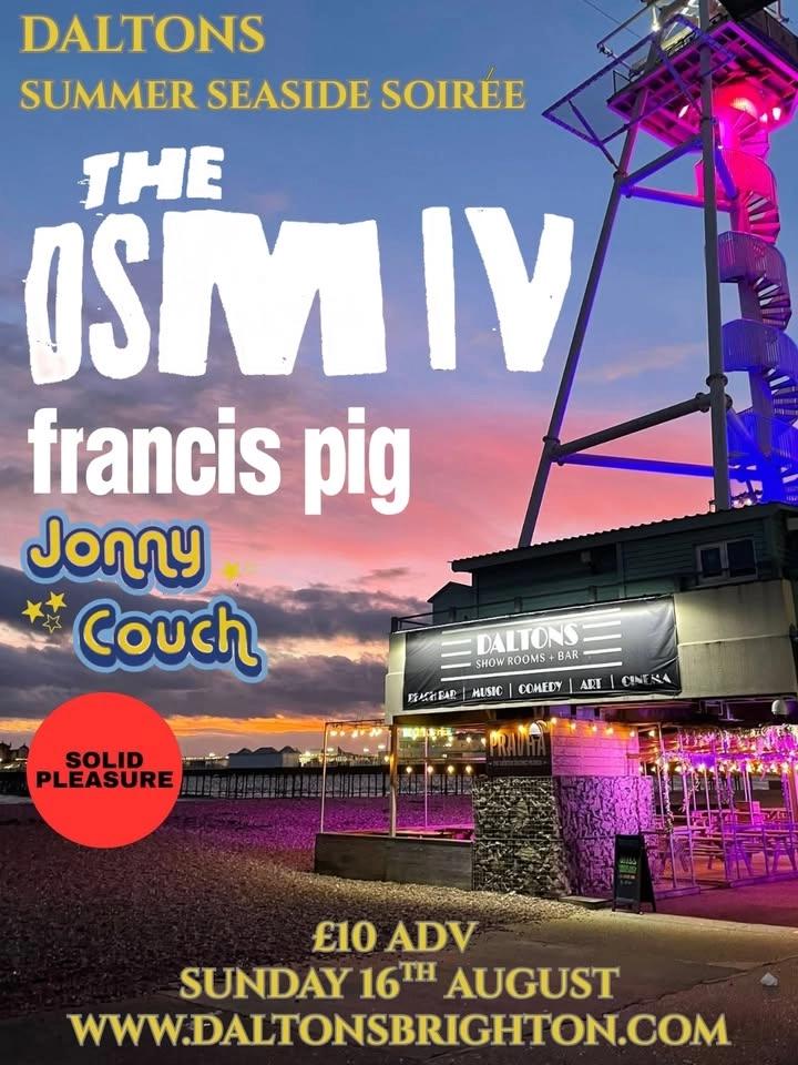 THE DSM IV + FRANCIS PIG + JONNY COUCH + SOLID PLEASURE
