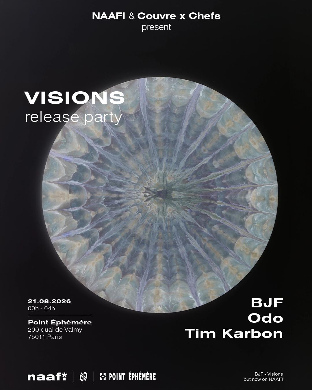 Couvre x Chefs & NAAFI: BJF - Visions release party
