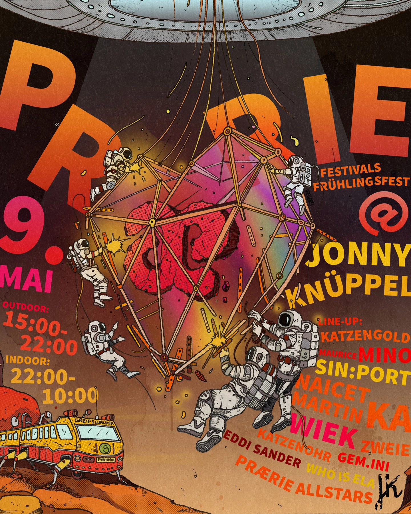Praerie Festival Frühlingsfest at Jonny Knüppel