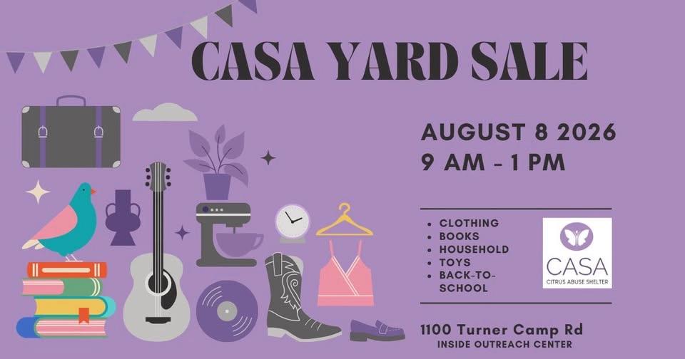 CASA Yard Sale