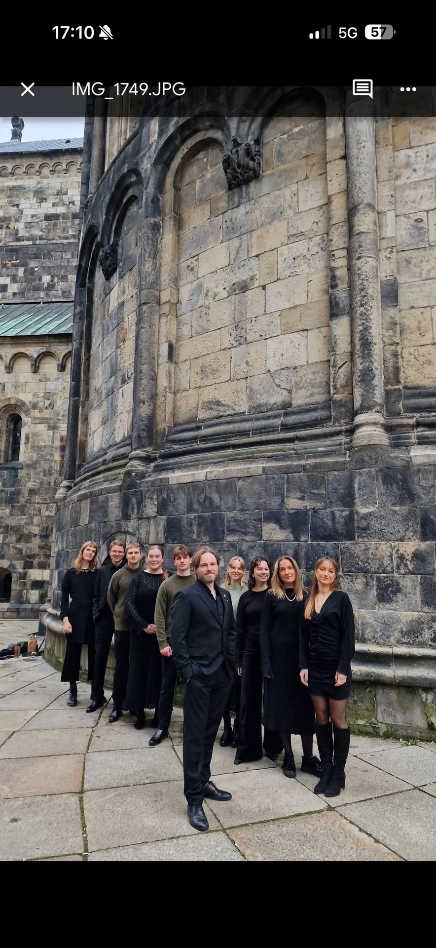 Rihm: 7 passions texte - Konsert med Haga Vokalensemble