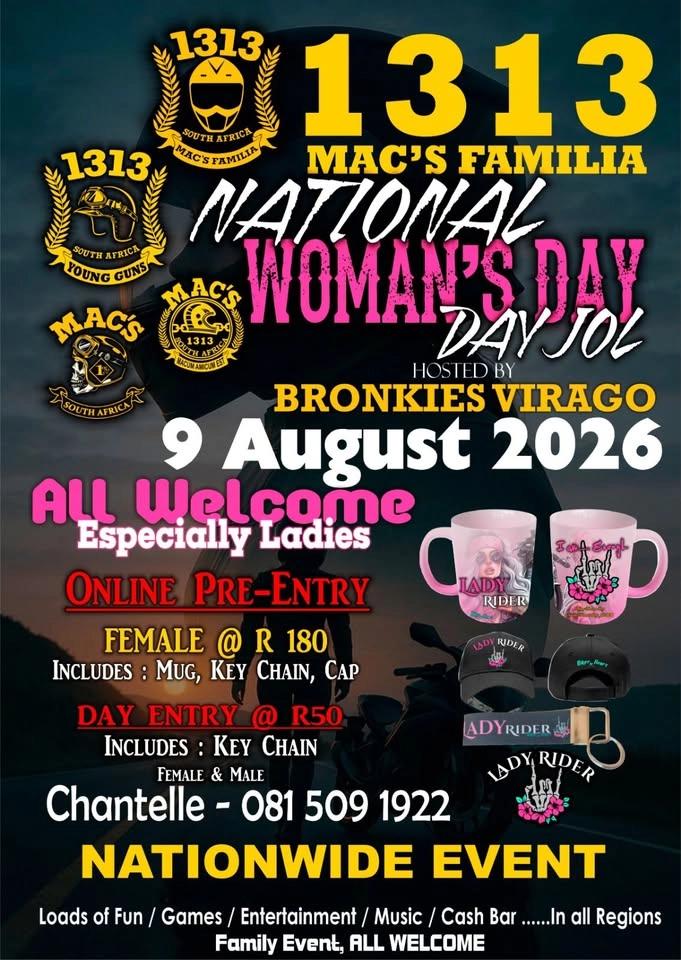 4th National Woman's Ride - DAY JOL