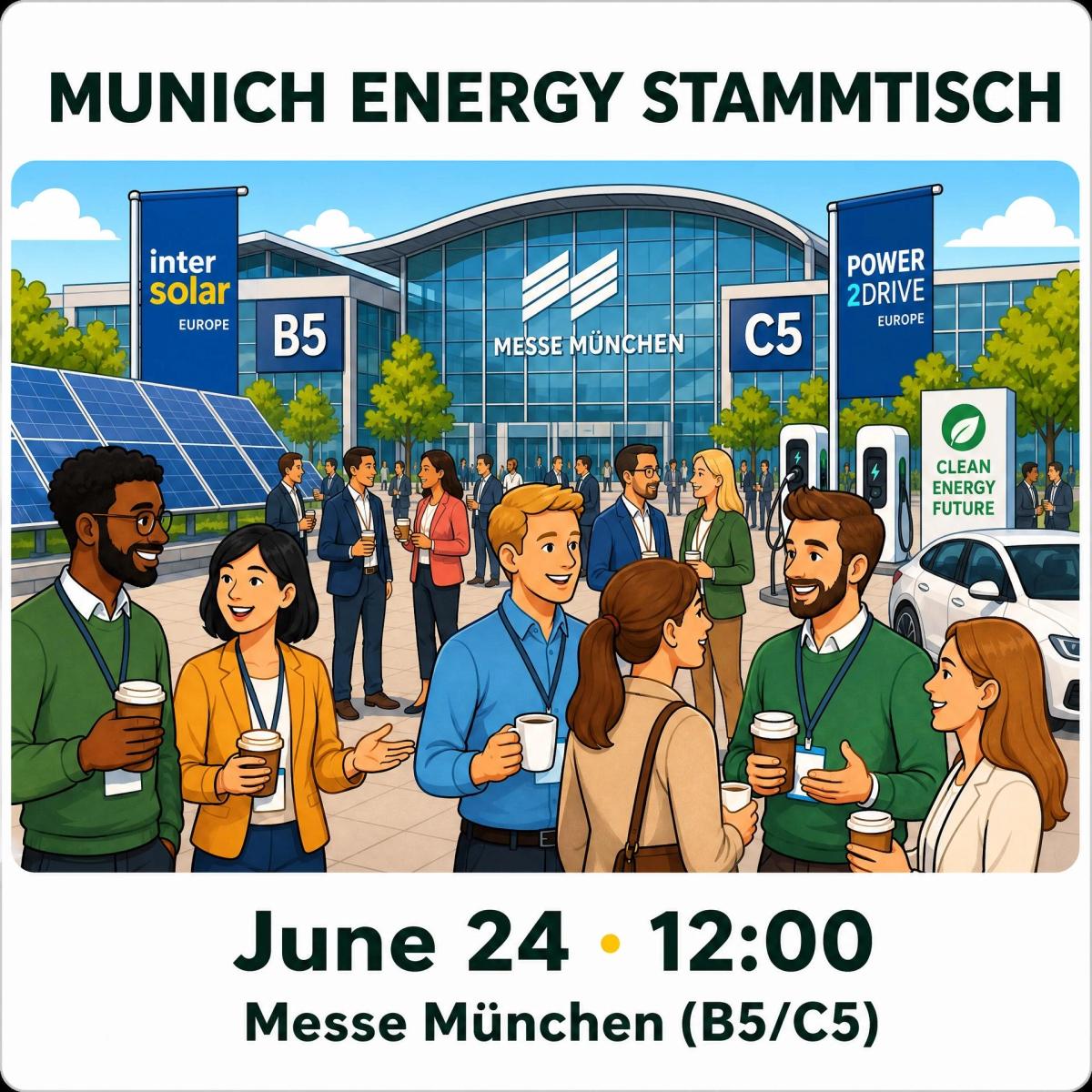 Munich Energy Stammtisch @ The smarter E Europe