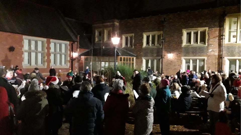 Christmas Carols in the Courtyard