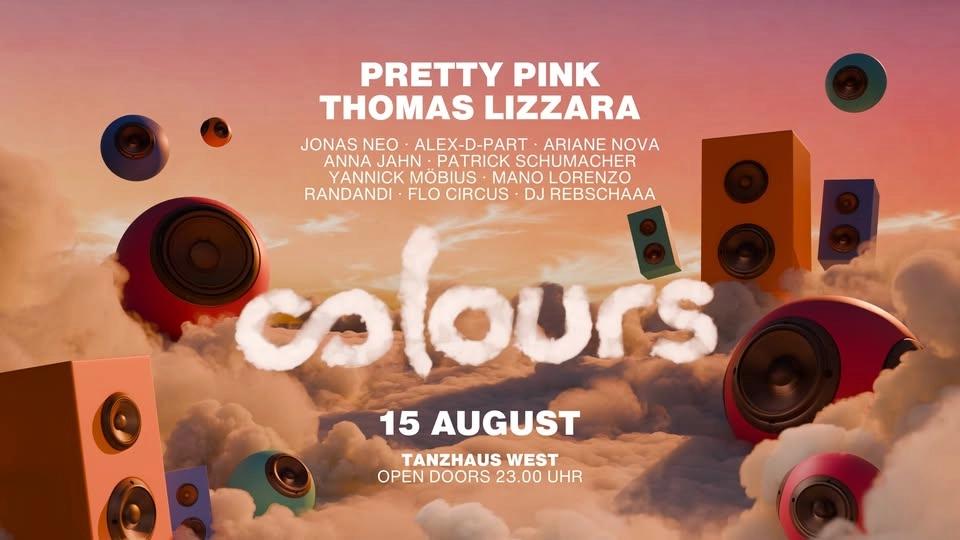 COLOURS with Pretty Pink, Thomas Lizzara and more