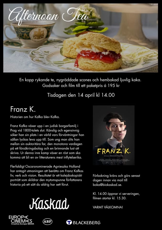 Afternoon Tea, Film: Franz K.