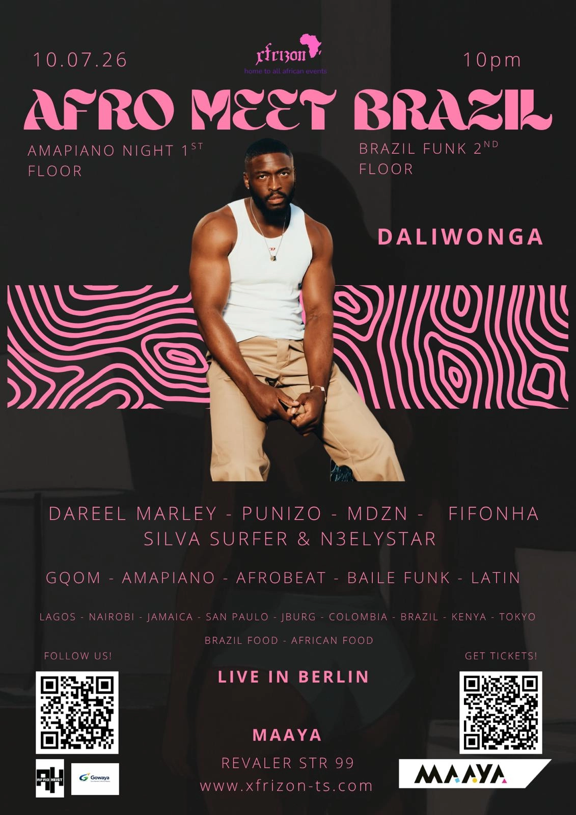 Afro Meet Brazil: Daliwonga Live In Berlin