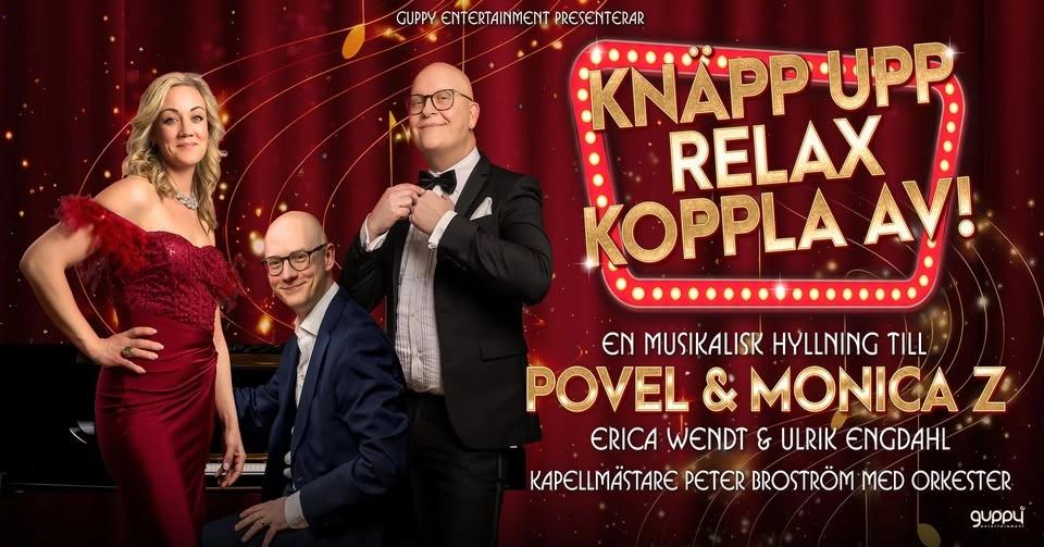 En musikalisk hyllning till POVEL & MONICA Z - Hässleholm - 1 november