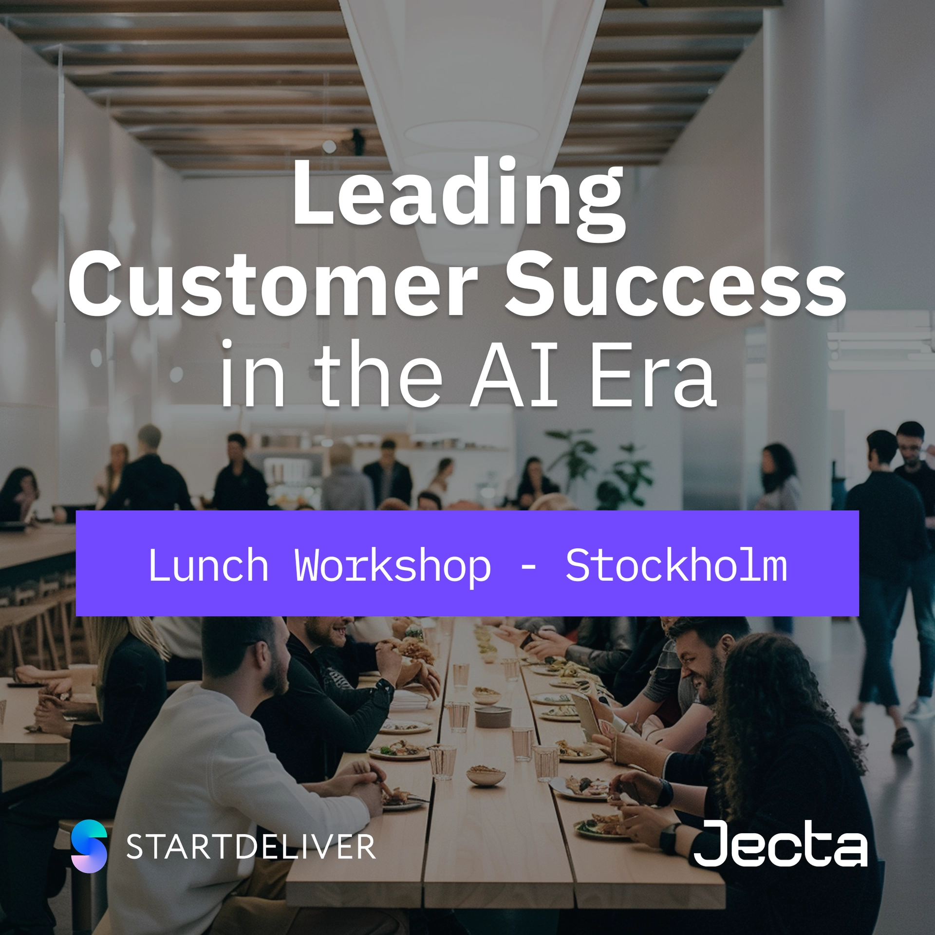 Lunch Workshop: Leading Customer Success (Stockholm)
