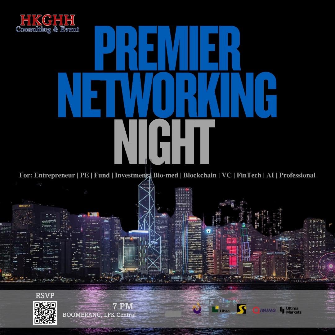JOIN HKGHH Event: Premier Networking Night @ LKF 4th AUGUST 2026 Tuesday @LKF