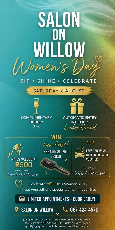 Salon on Willow Sip & Shine Women’s Day