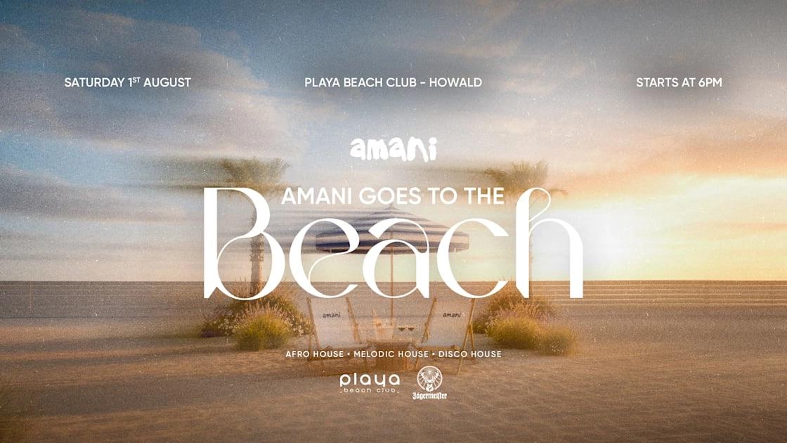 Amani Goes To The Beach