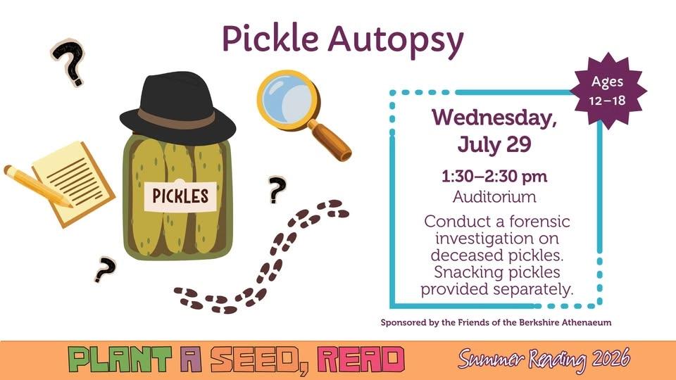 Pickle Autopsy | Teen Programming