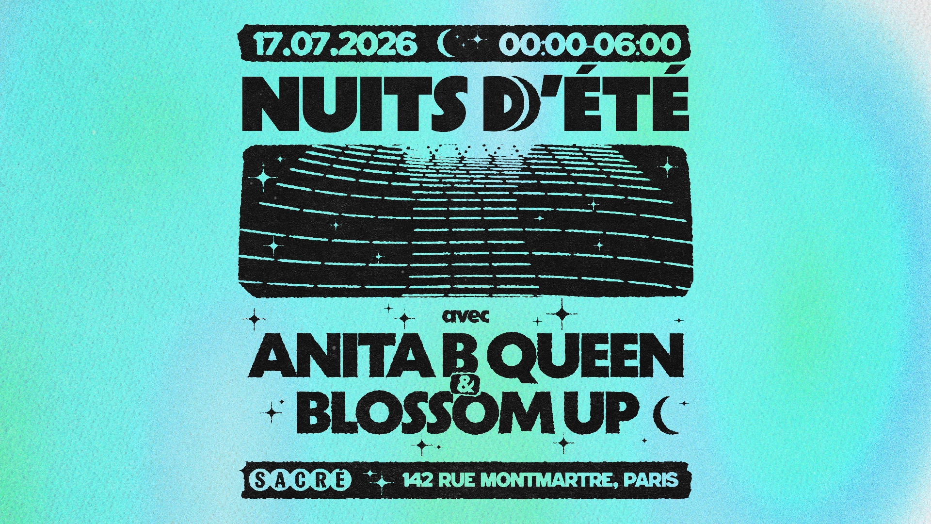 Sacré présente: Anita B Queen & Blossom UP