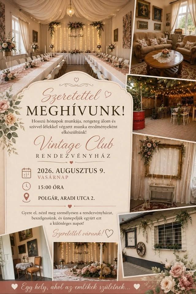 Vintage Club Megnyitó