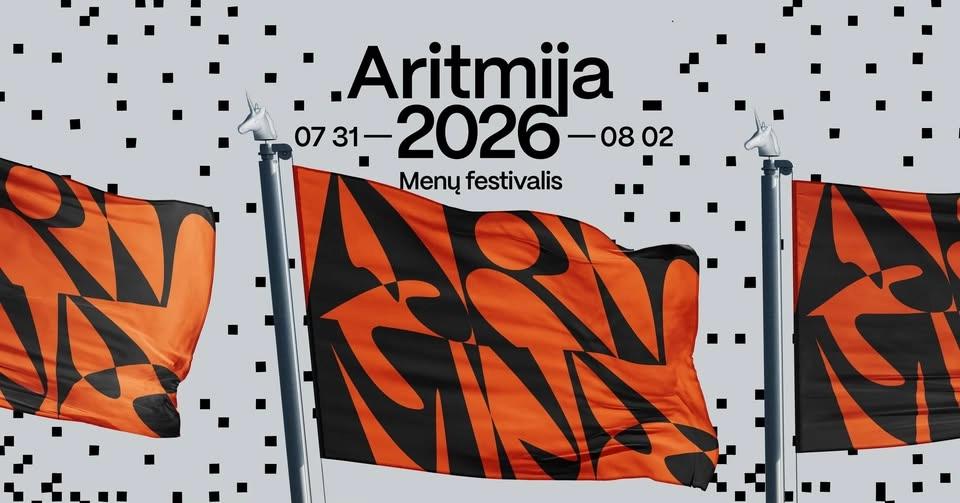 ARITMIJA 2026 💥 Menų festivalis