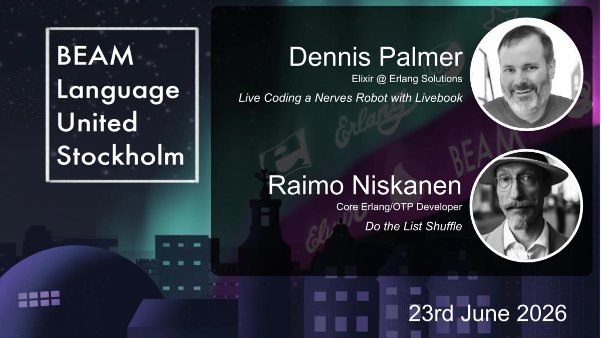 Elixir/Erlang/BEAM Meetup