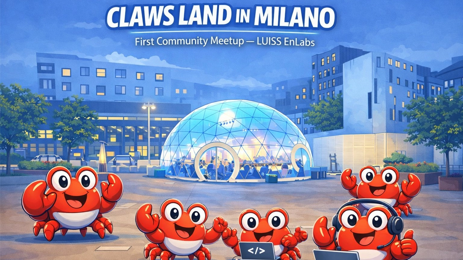 OpenClaw Milano #1: Claws land in Milano